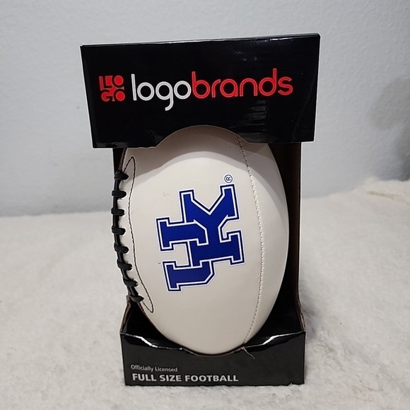 Kentucky Logo Mini Autograph Football. - Picture 3 of 8